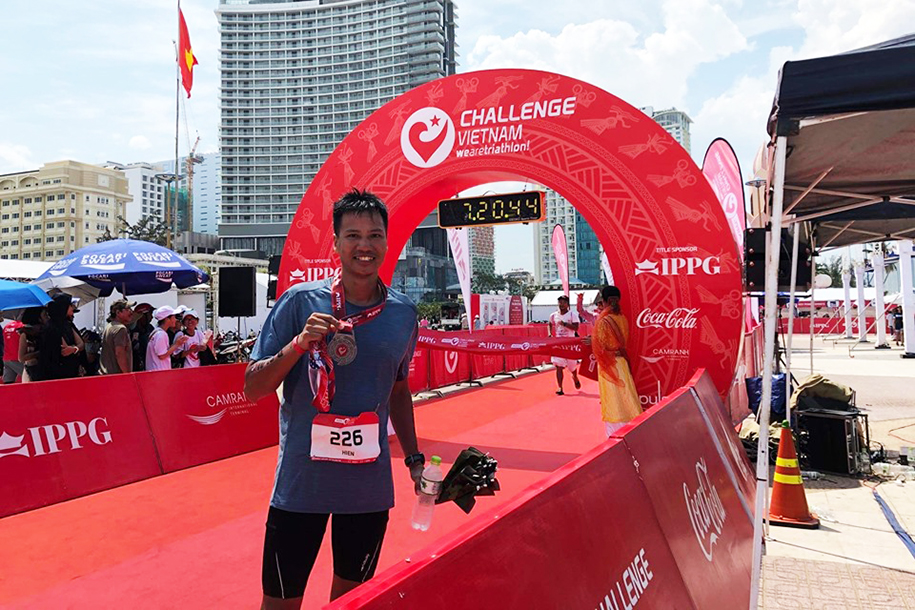 Chàng trai Bắc Ninh đạp xe gần 500km từ Sài Gòn ra Nha Trang thi đấu Challenge Vietnam 2019